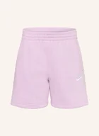 Spodenki damskie - Nike Szorty Dresowe New Sportswear Club lila - miniaturka - grafika 1