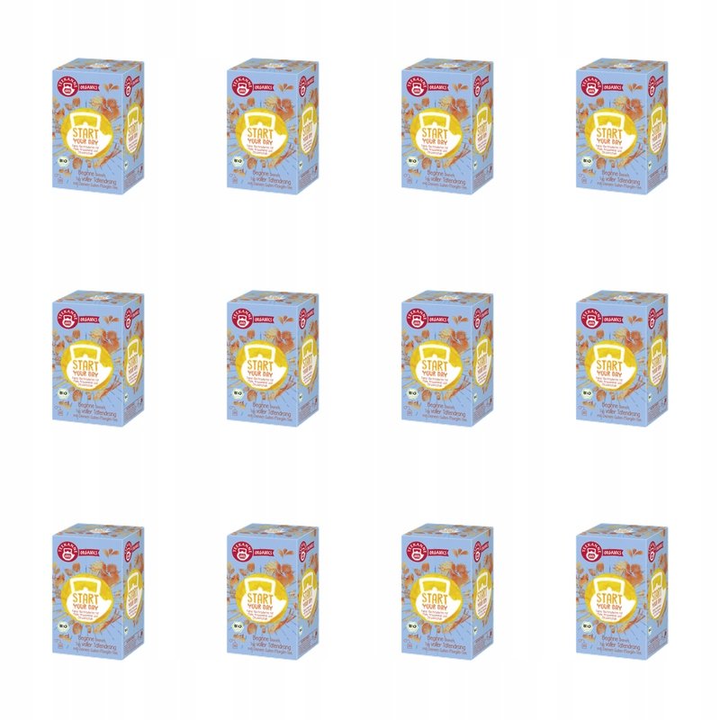 Teekanne Bio Start Your Day 20 x 1,80g X12
