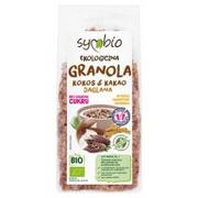 Płatki śniadaniowe i musli - Symbio Granola jaglana Kokos i kakao bezglutenowa 350 g Bio - miniaturka - grafika 1
