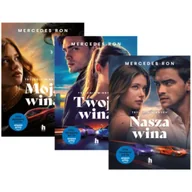 Literatura obyczajowa - Pakiet Trylogia winnych. Tomy 1-3: Moja wina, Twoja wina, Nasza wina. Wydanie filmowe - miniaturka - grafika 1