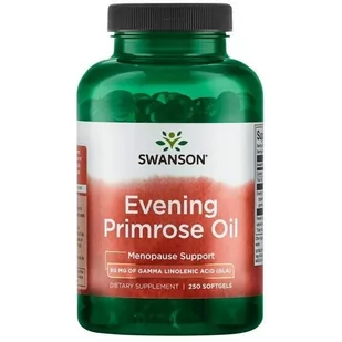 SWANSON Evening Primrose Oil (Olej z Wiesiołka) 500 mg 100 kapsułek - Suplementy naturalne - miniaturka - grafika 1