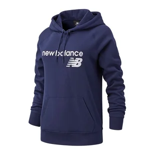 Bluza New Balance WT03810PGM - granatowa - Bluzy sportowe damskie - miniaturka - grafika 1