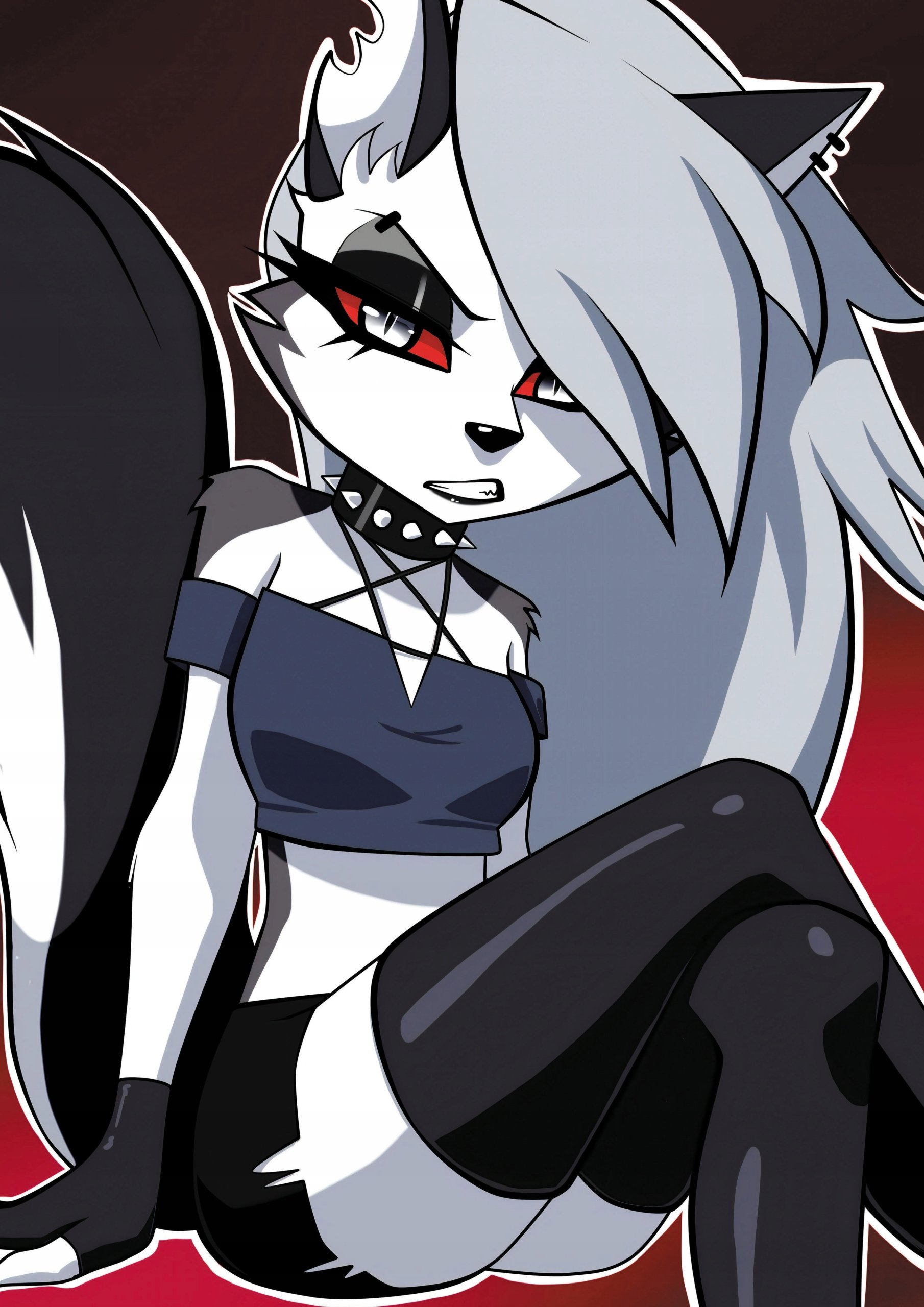 Plakat A1 Helluva Boss Hazbin Hotel Loona