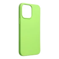 Etui i futerały do telefonów - Roar Futerał Colorful Jelly Case do iphone 14 pro max limonka - miniaturka - grafika 1