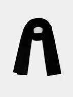 Apaszki i szaliki damskie - Mohito - Czarny szalik z ozdobnymi elementami - czarny - miniaturka - grafika 1