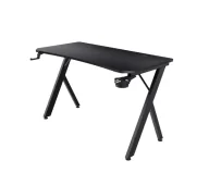 Biurka gamingowe - Trust GXT 700 Omnius 120cm Czarny - miniaturka - grafika 1