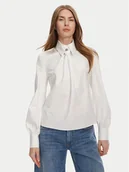 Koszule damskie - KARL LAGERFELD Koszula A2W11004 Biały Regular Fit - miniaturka - grafika 1