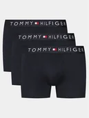 Majtki męskie - Tommy Hilfiger Komplet 3 par bokserek UM0UM03180 Granatowy - miniaturka - grafika 1