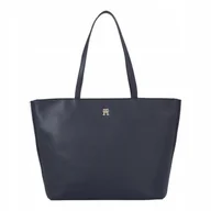 Torebki damskie - Tommy hilfiger torebka damska th essential sc tote corp granatowy - miniaturka - grafika 1