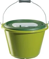 Inne akcesoria dla wędkarzy - Lineaeffe wiadro na przynętę do ryb okrągły Niebieski/żółty 12 litrów 11612N.335 - miniaturka - grafika 1