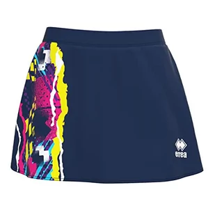 Errea Damska spódnica mini Perla, sportowa, niebieska, M, niebieski, M - Spódnice - miniaturka - grafika 1