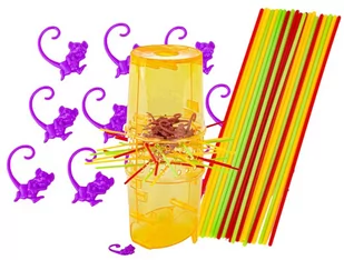 GRA zręcznościowa SPADAJĄCE MYSZY dla dzieci 3 4 5 6 7 lat latka - Gry planszowe - miniaturka - grafika 1