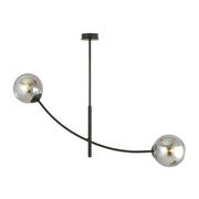 Lampy sufitowe - Emibig HUNTER 2 BLACK/GRAFIT 1100/2 lampa sufitowa żyrandol nowoczesny 1100/2 - miniaturka - grafika 1