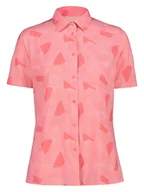 Koszulki sportowe damskie - CMP Koszula funkcyjna w kolorze koralowym - miniaturka - grafika 1