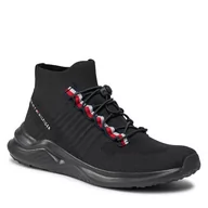 Buty dla chłopców - Sneakersy Tommy Hilfiger T3X9-33141-0702 Black 999 - miniaturka - grafika 1