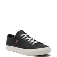 Trampki męskie - Tommy Hilfiger Skórzane trampki TH HI VULC STREET LOW - miniaturka - grafika 1