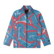 Bluzki dla dziewczynek - Bluza polarowa dziecięca Reima Niksini bright blue - 128 - miniaturka - grafika 1