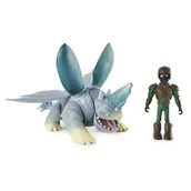 Figurki dla dzieci - Zestaw figurek SPIN MASTER Jak Wytresować Smoka Jeźdźcy Smoków: Dziewięć Swiatów D'Angelo i Smok Kruszka - miniaturka - grafika 1