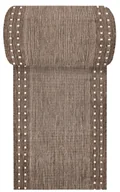 Wycieraczki - Dwustronny brązowy chodnik na metry 30x12x4 W6-S63 - miniaturka - grafika 1