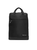 Plecaki - Pepe Jeans Plecak Glen PM0300014 Czarny - miniaturka - grafika 1