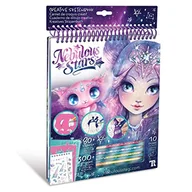 Kolorowanki, wyklejanki - Szkicownik z kredkami, szablonami i naklejkami M Nebulia Nebulous Stars - miniaturka - grafika 1