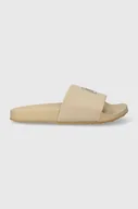 Klapki i japonki damskie - Tommy Hilfiger klapki TH 85 SLIDE damskie kolor beżowy FW0FW07766 - miniaturka - grafika 1