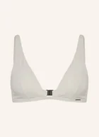 Stroje kąpielowe - Calvin Klein Góra Od Bikini Bralette Ck Essentials weiss - miniaturka - grafika 1