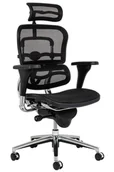 Fotele i krzesła biurowe - Fotel biurowy Ergohuman KH1501100110 obrotowy czarny - miniaturka - grafika 1