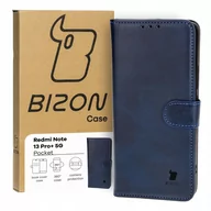 Etui i futerały do telefonów - Etui Bizon Case Pocket do Xiaomi Redmi Note 13 Pro+ 5G, granatowe - miniaturka - grafika 1