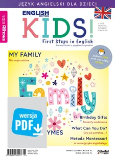 English Matters KIDS nr 2 Wersja elektroniczna - Czasopisma - miniaturka - grafika 1