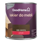 Lakiery do drewna - GoodHome Lakier do mebli dąb ciemny połysk 0,25 l - miniaturka - grafika 1