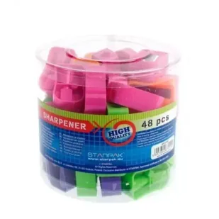 Temperówka plastikowa (48szt) - STARPAK - Przybory szkolne - miniaturka - grafika 1