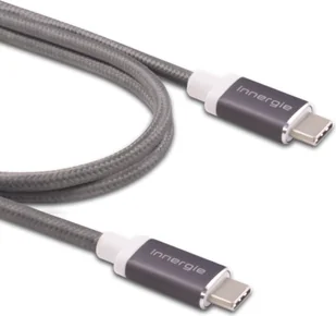 Kabel USB Innergie USB-C - USB-C 1 m Szary 3082175600 - Kable USB - miniaturka - grafika 1
