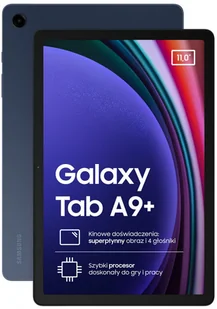 Tablet SAMSUNG Galaxy Tab A9+ 11" 8/128 GB Wi-Fi Niebieski  - Tablety - miniaturka - grafika 2
