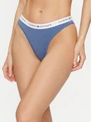 Majtki damskie - Tommy Hilfiger Figi klasyczne UW0UW03836 Niebieski - miniaturka - grafika 1