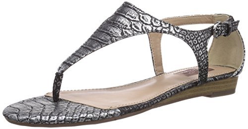 s.Oliver 28203 damskie japonki, Czarny Black Snake 036, 36 EU