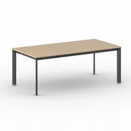Stoły i stoliki do biura - B2B Partner Stół konferencyjny INVITATION 2000 x 1000 x 740 mm, buk 499394 - miniaturka - grafika 1
