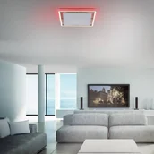 Lampy sufitowe - Paul Neuhaus Helix lampa sufitowa LED kwadrat 50cm - miniaturka - grafika 1