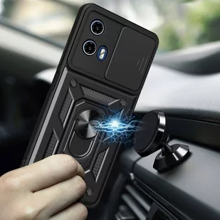 Etui MOTROLA MOTO G24 / G24 POWER / G04 Tech-Protect Camshield Pro czarne - Etui i futerały do telefonów - miniaturka - grafika 4