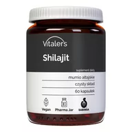 Witaminy i minerały - Vitaler's Shilajit (Mumio ałtajskie) 400 mg - Suplement diety, 60 kaps. - miniaturka - grafika 1
