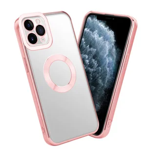 Etui ochronne Cadorabo do Apple iPhone 11 PRO MAX w przezroczystym etui na telefon komórkowy Etui TPU Chrome - Etui i futerały do telefonów - miniaturka - grafika 1