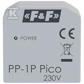 Sterowniki i przekaźniki - Miniaturowy przekaźnik elektromagnetyczny, 1P 16A, montaż podtynkowy, 230V PP-1P-Pico - miniaturka - grafika 1