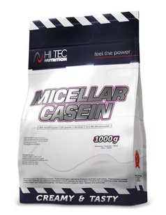 Hi-Tec Micellar Casein 1000g - Cookies & Cream - Witaminy i minerały dla sportowców - miniaturka - grafika 1