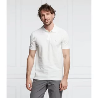 Koszule męskie - Calvin Klein Polo | Slim Fit | pique - grafika 1