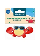 Przybory szkolne - Temperówka pojedyncza Crab - STARPAK - miniaturka - grafika 1