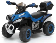 Pojazdy elektryczne dla dzieci - Quad na Akumulator 6V 45W Światła Led Muzyka 2 Biegi Niebieski - miniaturka - grafika 1