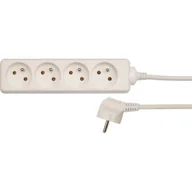 Przedłużacze i rozgałęźniki - Vorel Przedłużacz elektryczny z uziemieniem 4-gniazda 3m 72505 - miniaturka - grafika 1