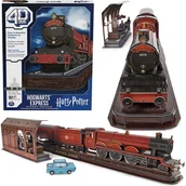 Puzzle - Harry Potter Hogwarts Express Pociąg Do Hogwartu 4D Build Puzzle 3D 181 El. - miniaturka - grafika 1