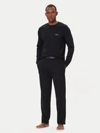 Piżamy męskie - HUGO Piżama Nocto 50550099 Czarny Relaxed Fit - miniaturka - grafika 1