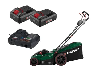 PARKSIDE® Akumulatorowa kosiarka, 40 V, z 2 akumulatorami Smart 4 Ah i ładowarką 12 A - Kosiarki - miniaturka - grafika 1